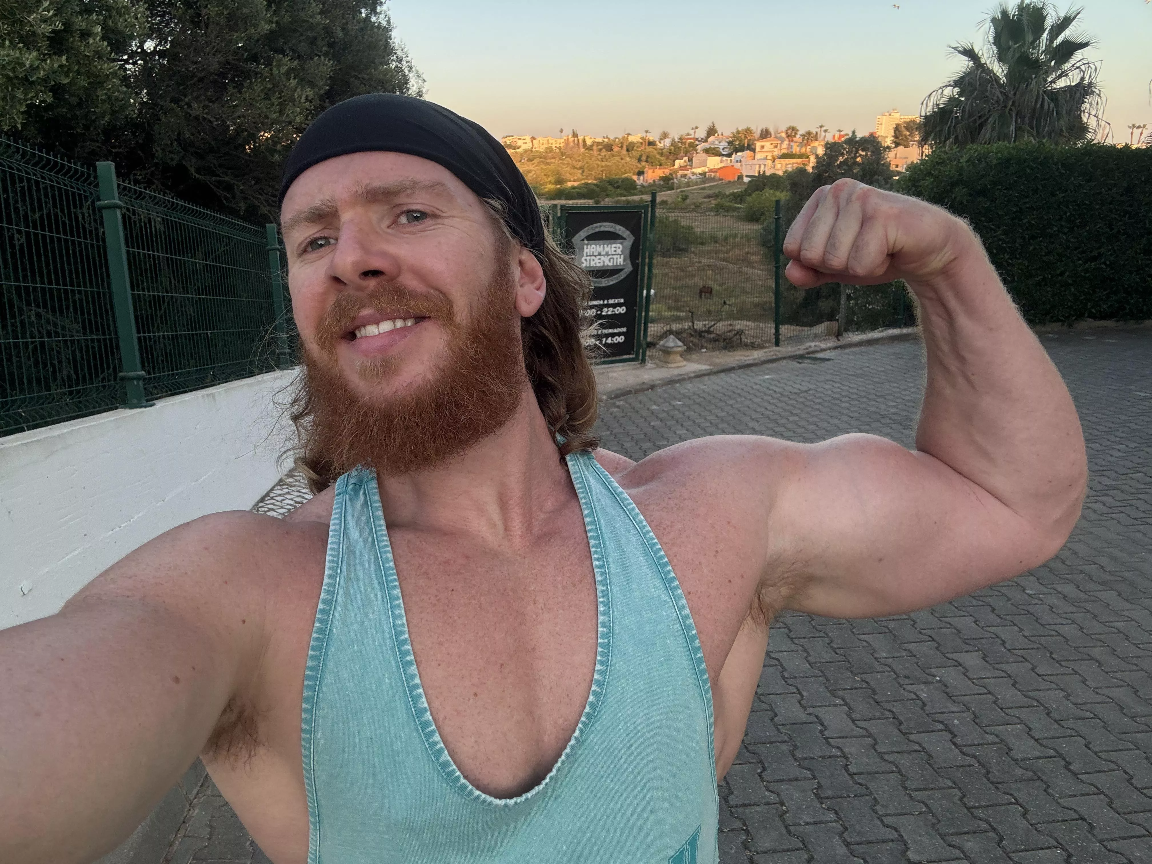 That awesome feeling after a good workout