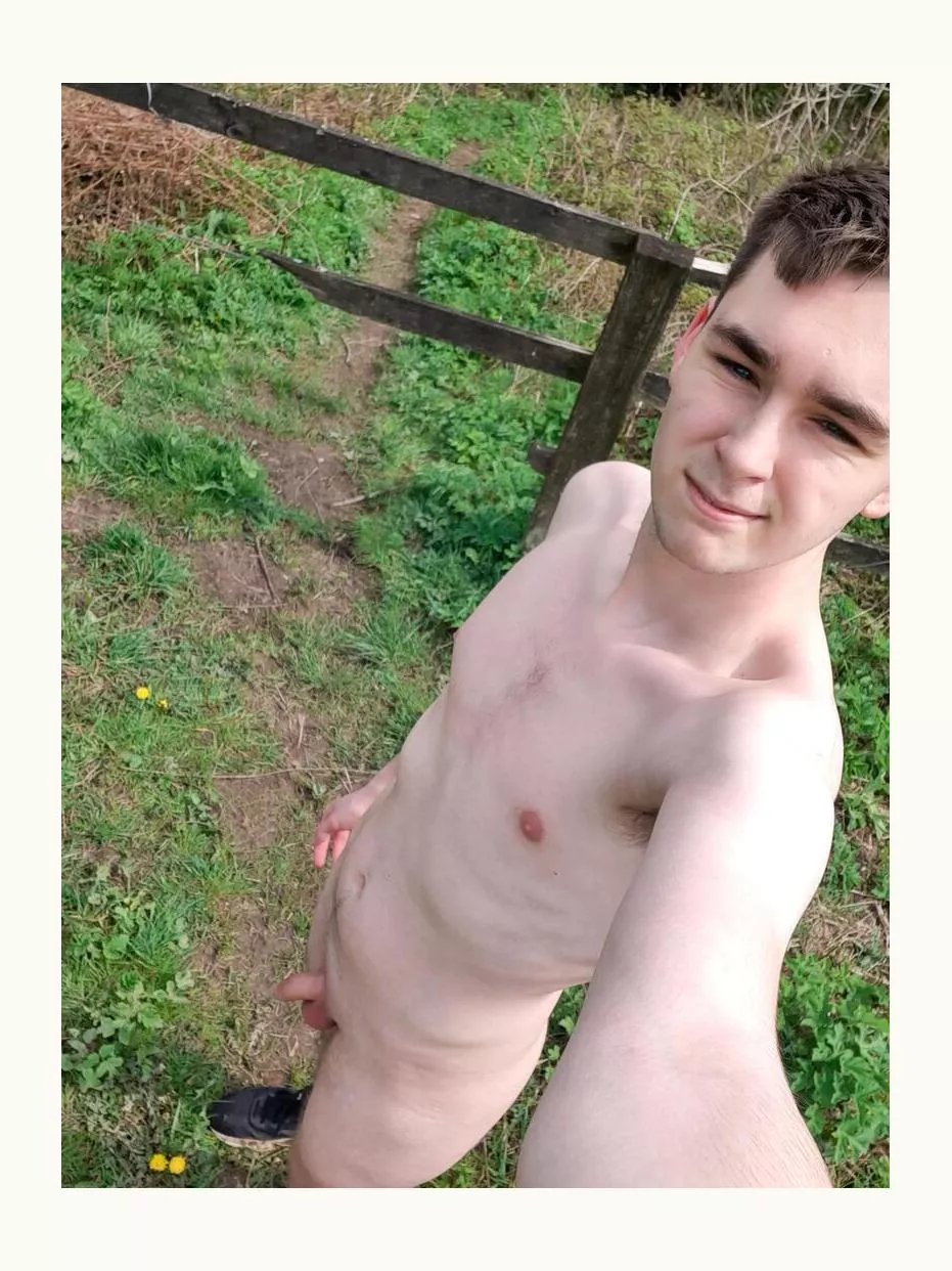 Walked away from my clothes in tbe park