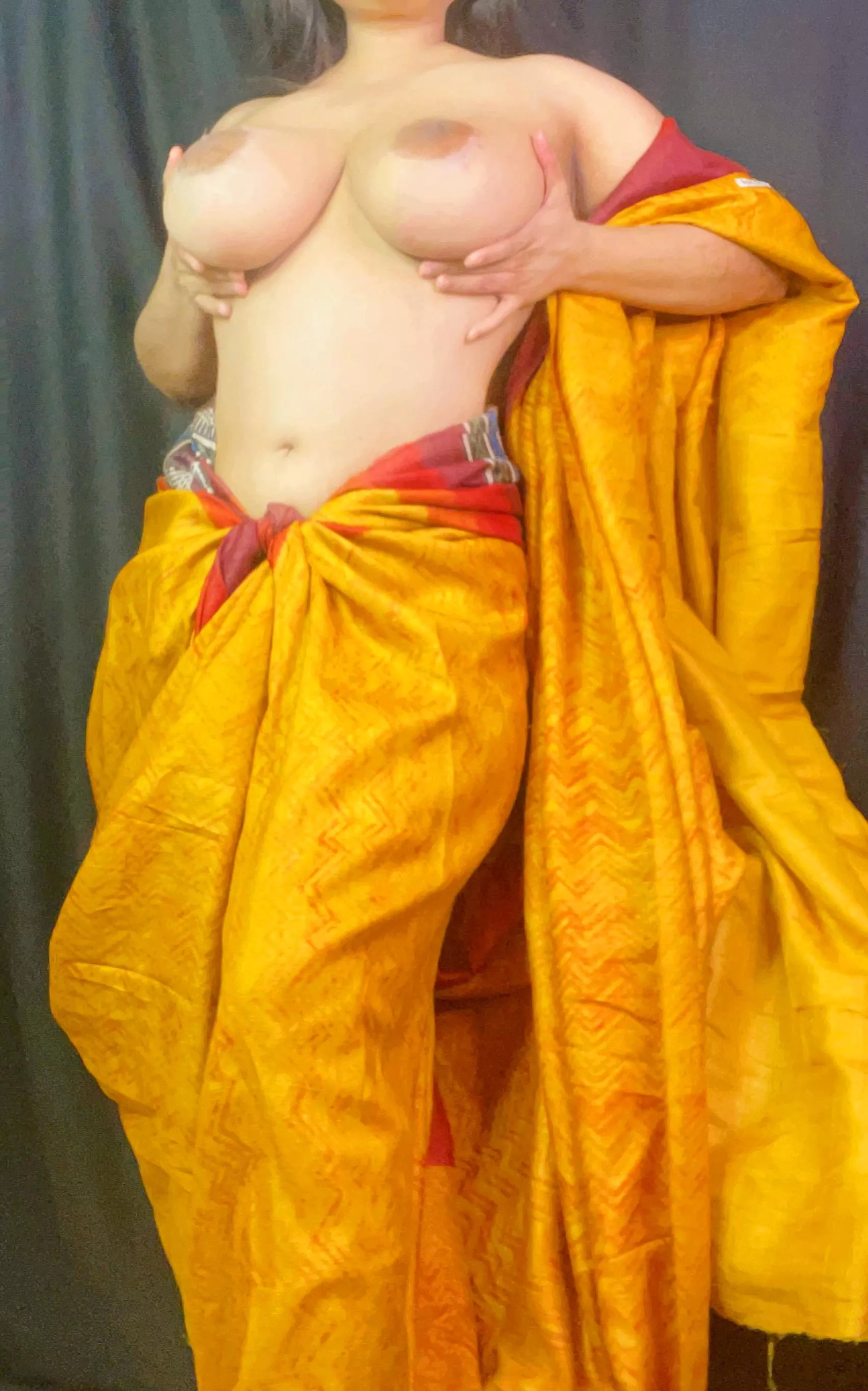 What will you do if I grabbed your under the table during family dinner? 