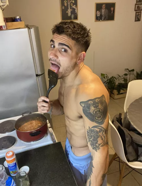 Which part of my exposed twink body do you want to explore first?