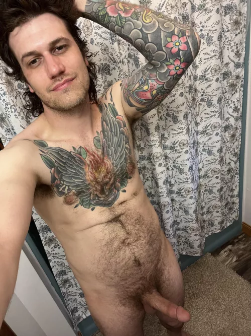 Are you going to get in the shower with me?