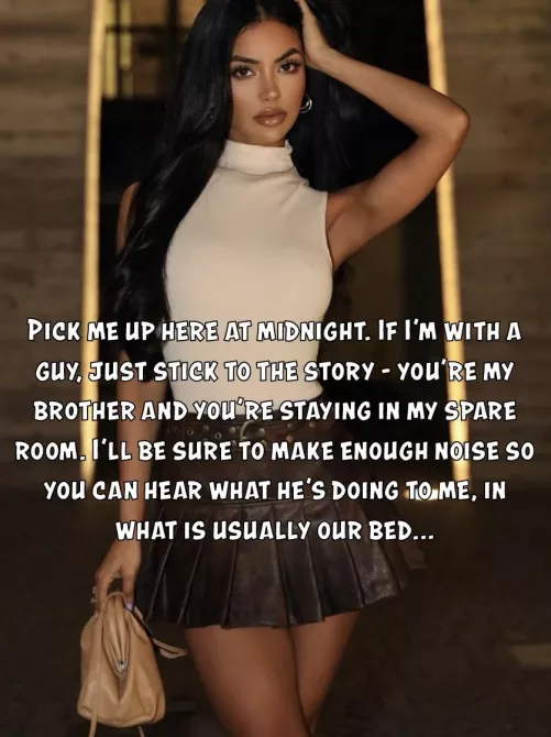 Beautiful AND devious - the perfect hotwife. 