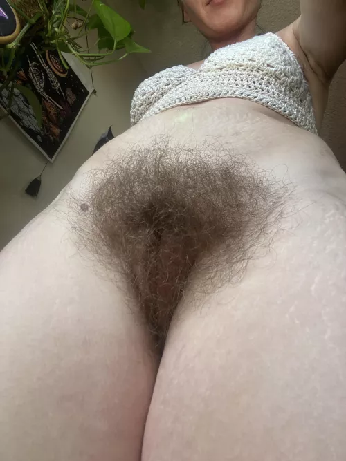 Bushy and getting so fluffy, mmmmm 