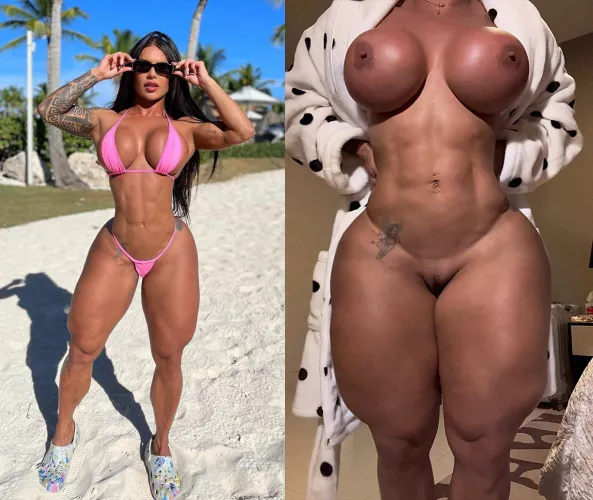 Clothed and Unclothed (Suelen)