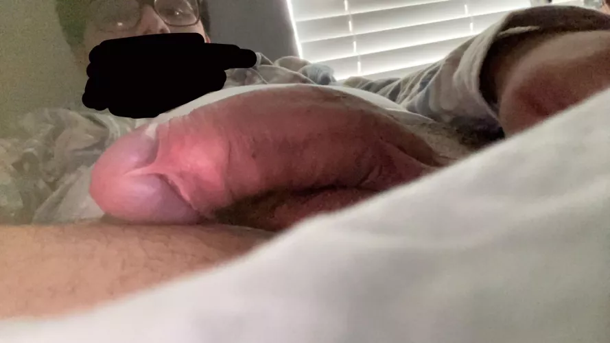 describe my dick with 2 words.