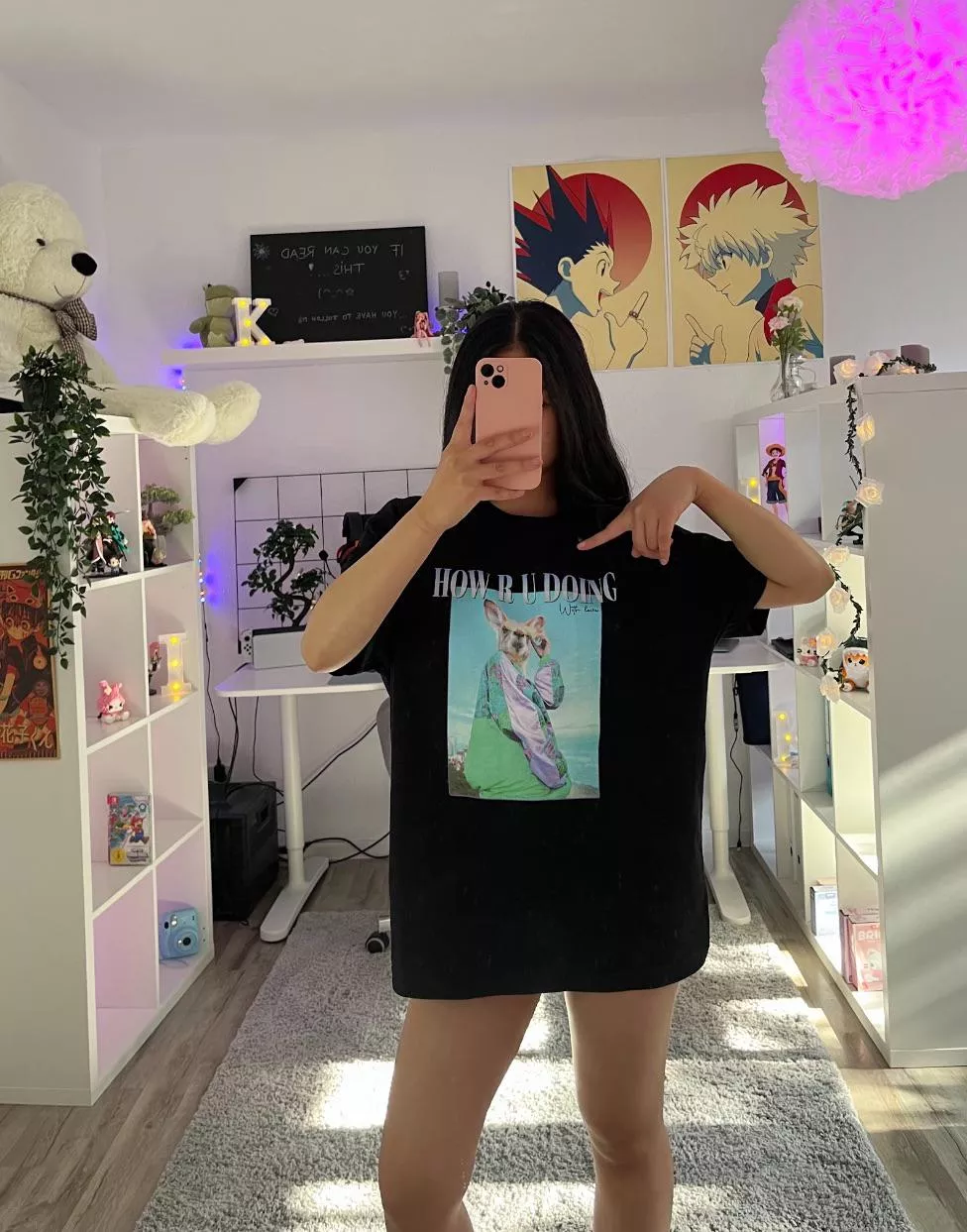 •Door opens• how r u doing 🤭