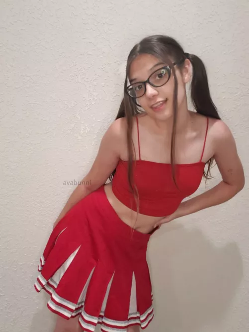 Every cheerleader needs her pigtails