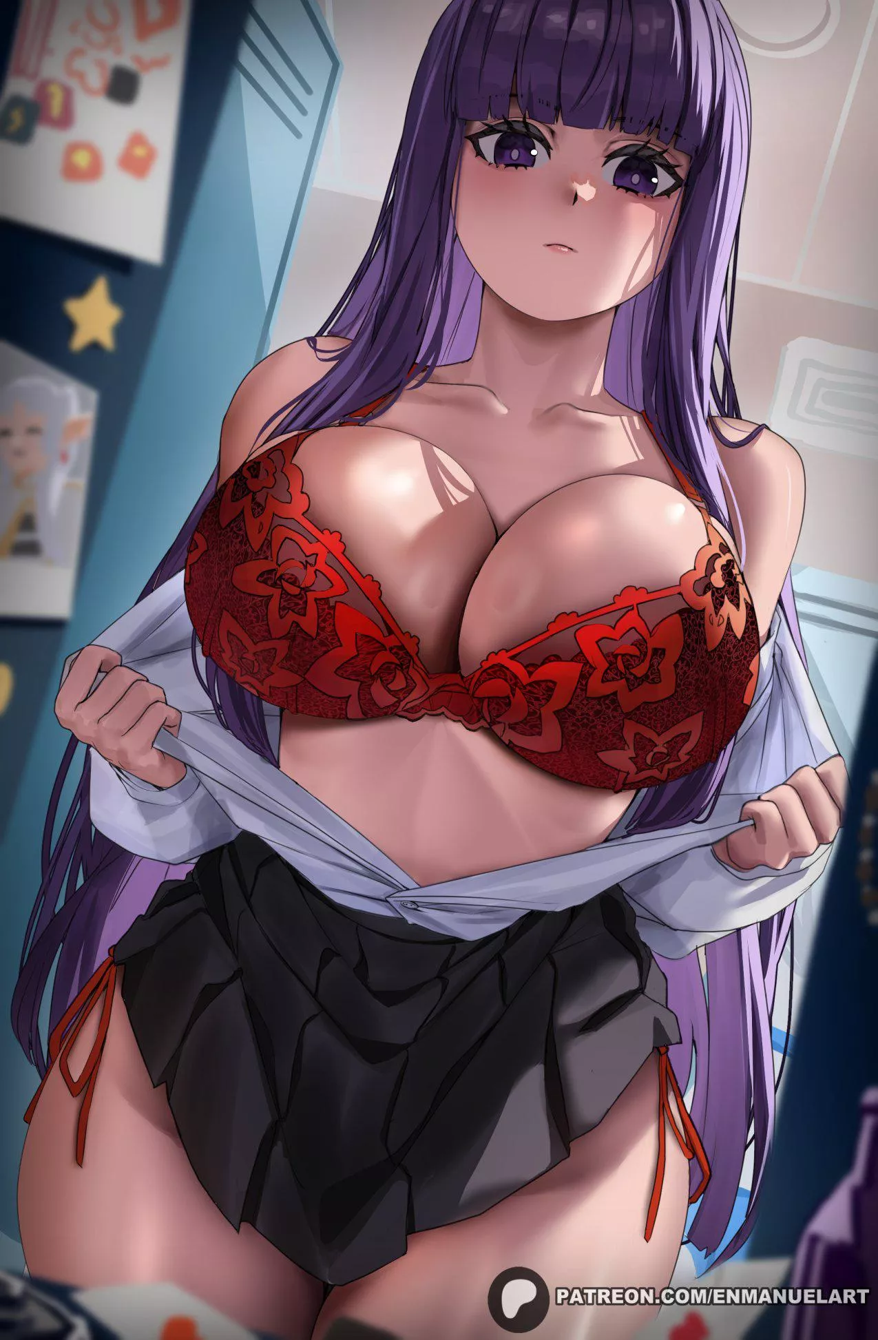 Fern in red [Sousou no Frieren]