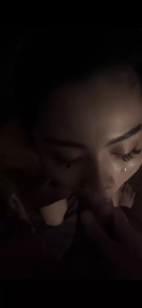 He woke me and shoved it in my mouth 