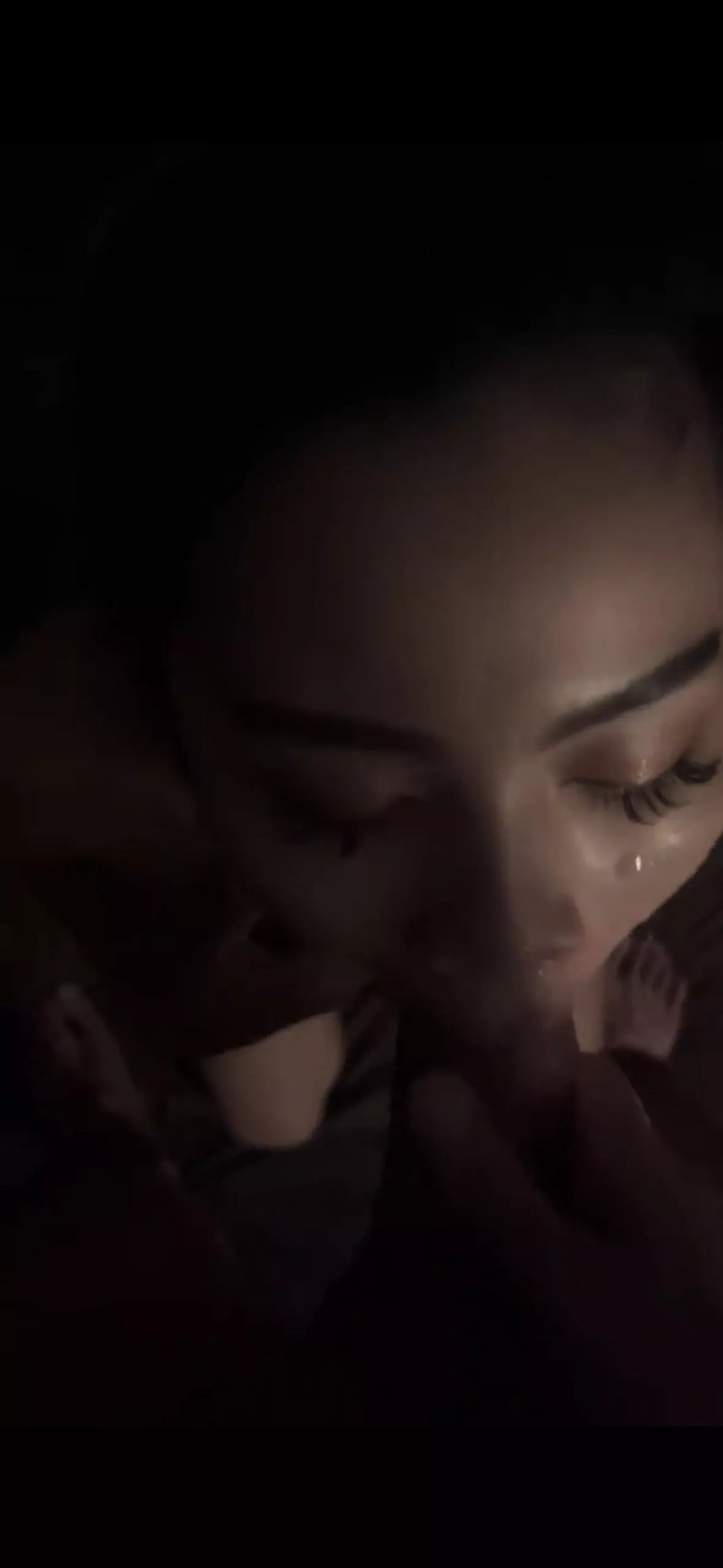 He woke me and shoved it in my mouth 