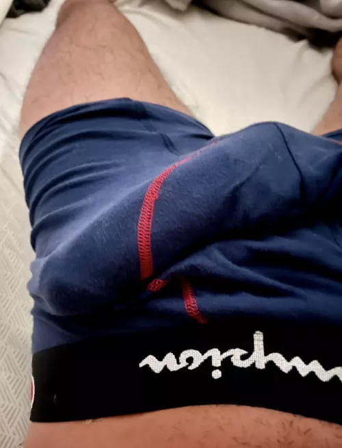 Is my outline noticeable if someone walks in on me? :)