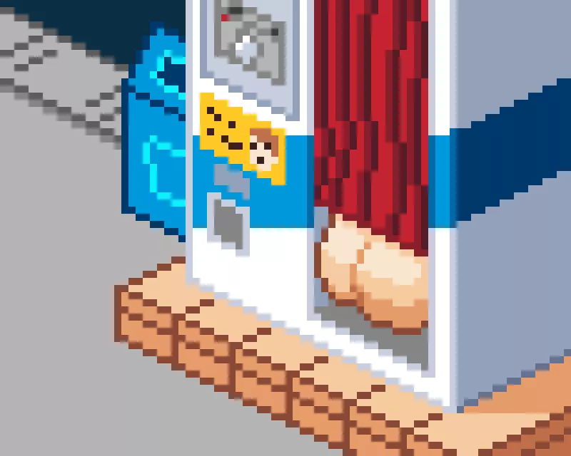 Isometric pixel art