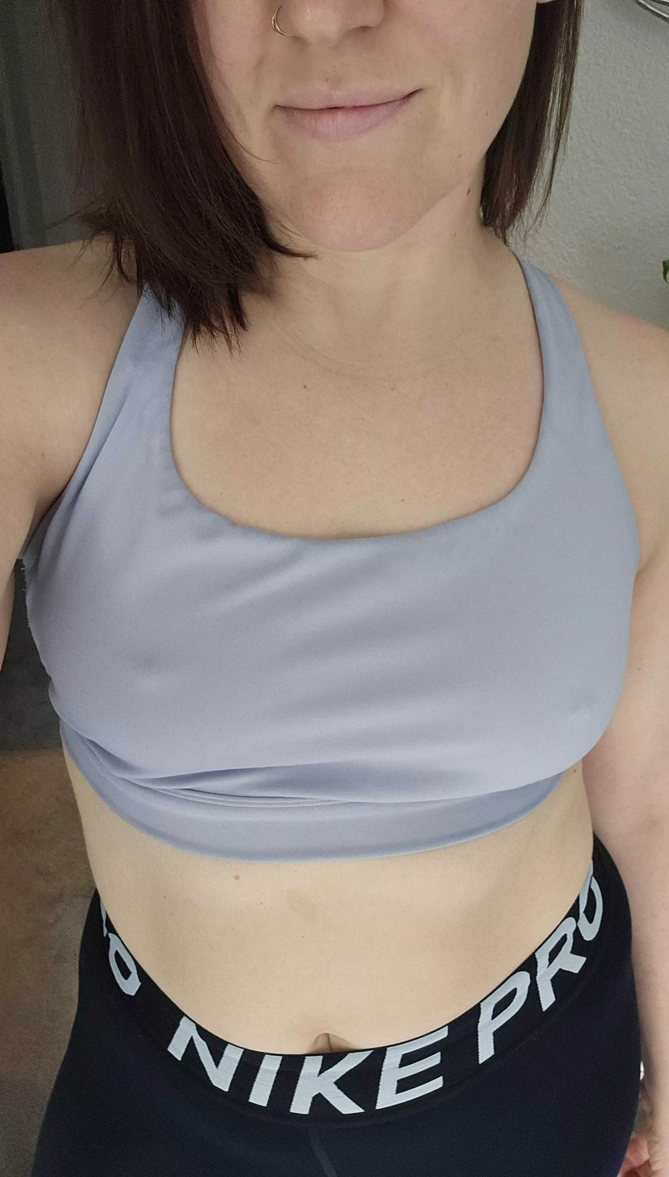 I've got that sweaty post workout chill