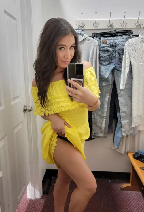 Join me in the changing room 😉