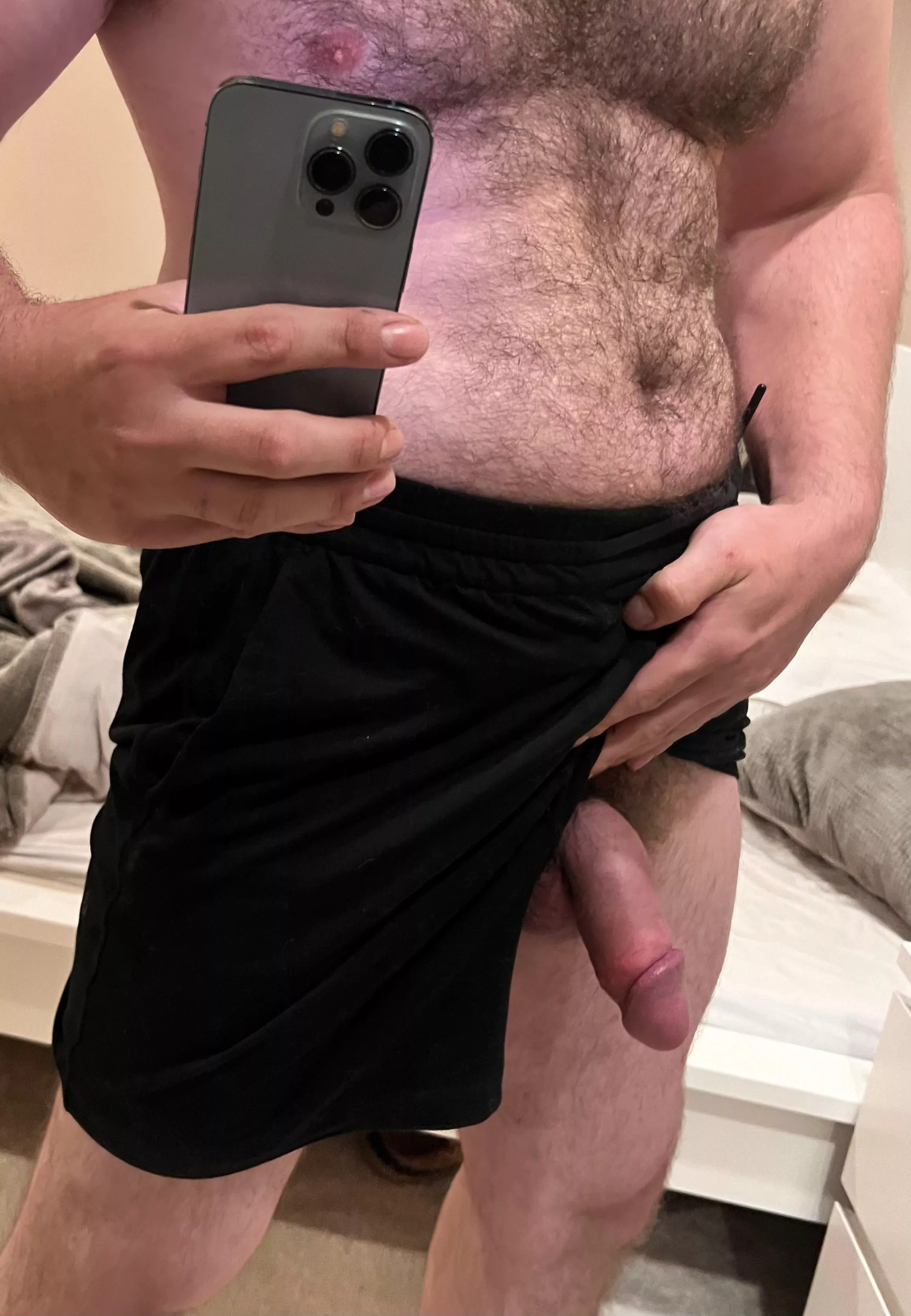 My pumped softie and VERY hairy self.