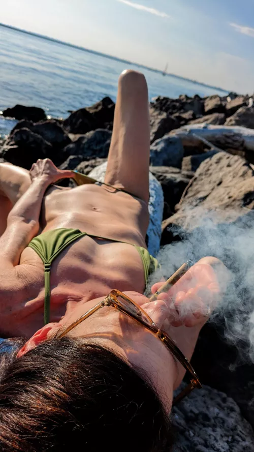 (oc) I'll smoke out the trolls under the bridge, if you eat the sweet pink snack I have for you.