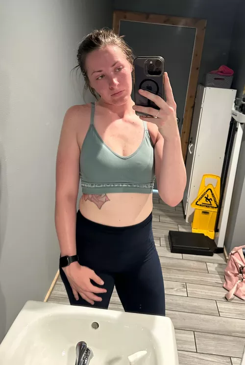 on my way home to you from hot yoga 😘