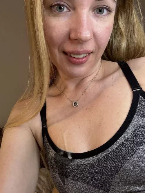 Puma milf is ready for a walk