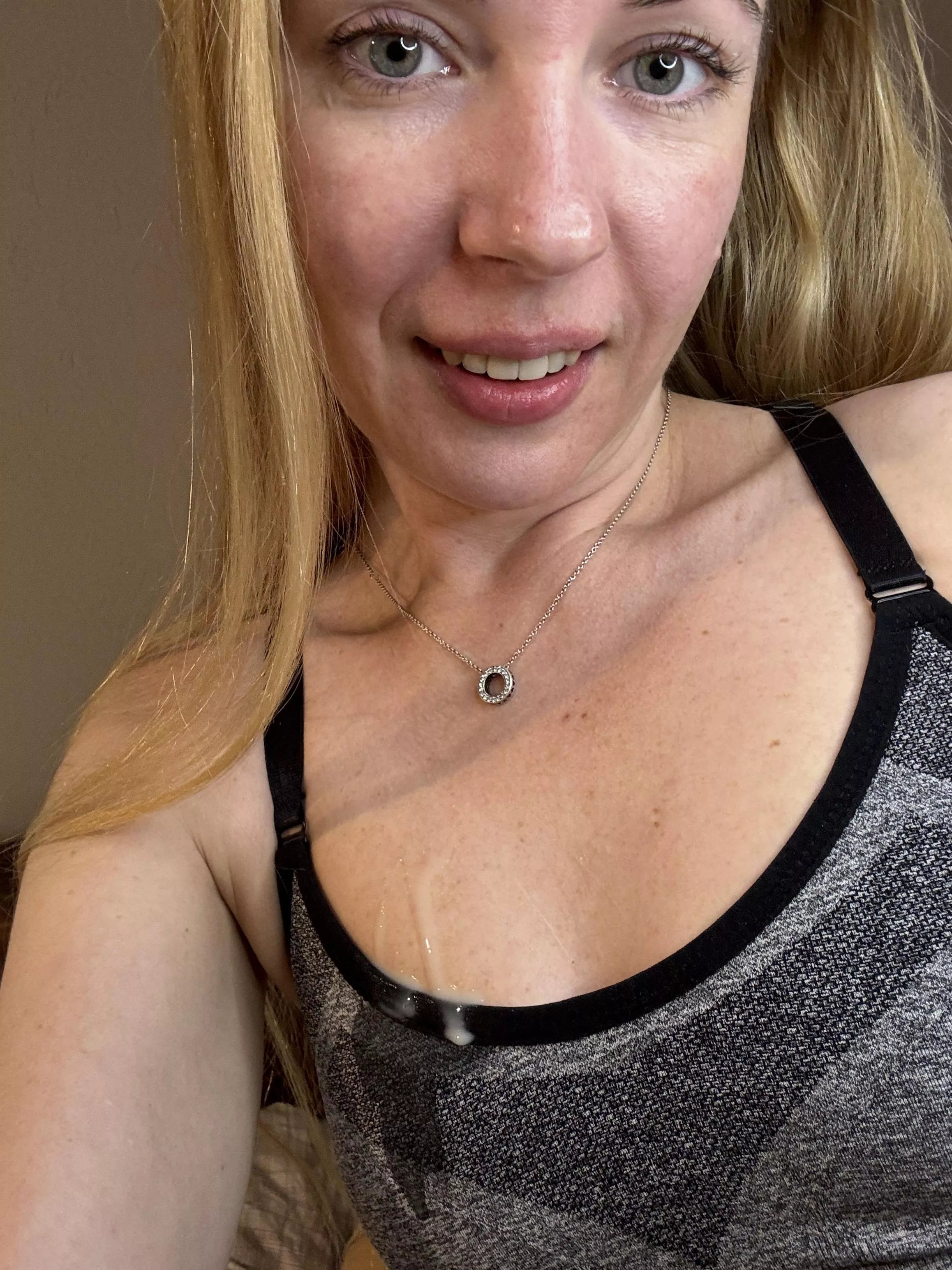 Puma milf is ready for a walk