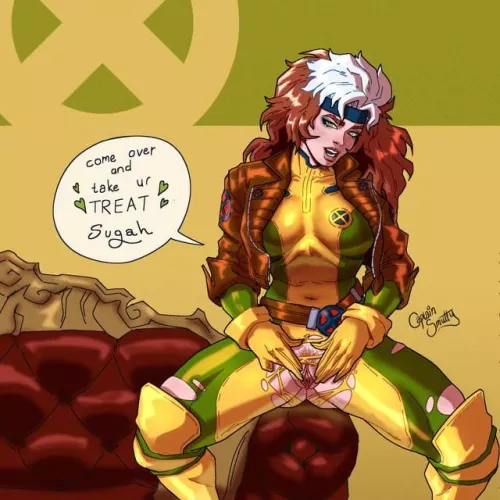 Rogue Rewarding You For Good Behaviour (CaptainSmutty) [Marvel]