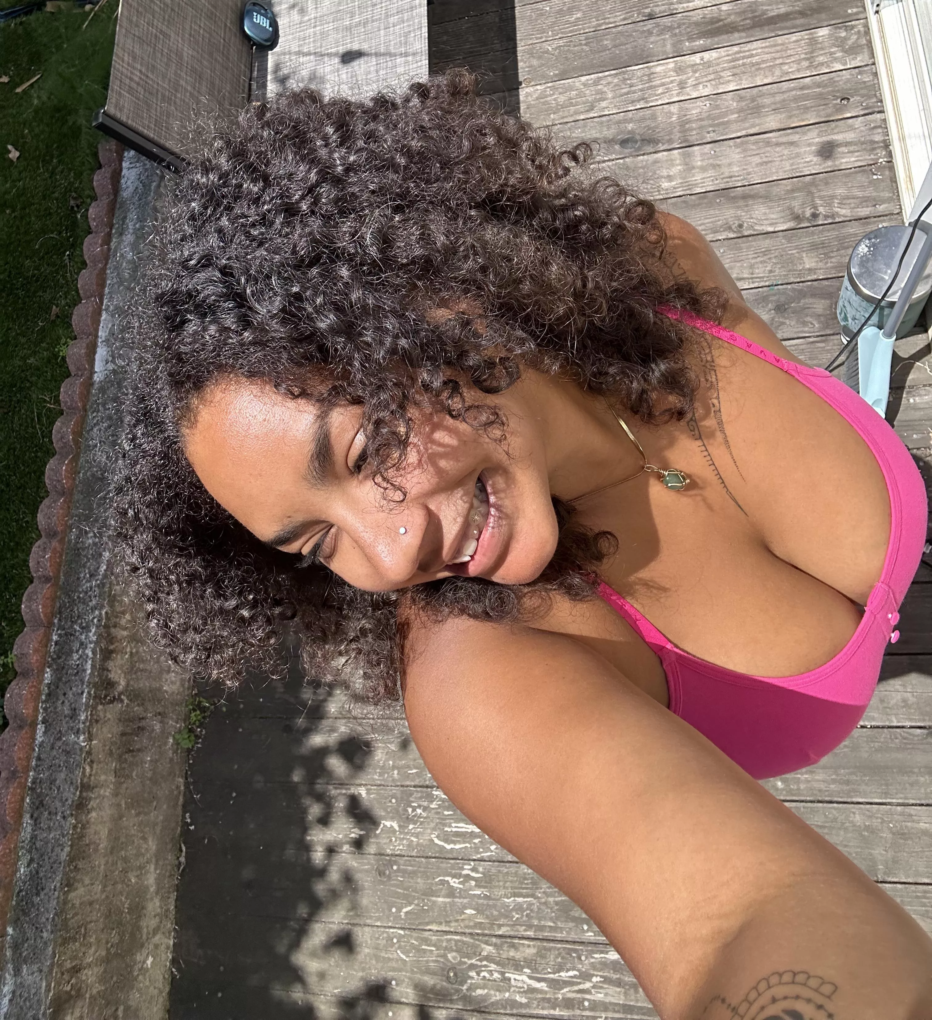 What do you think made me this happy? 