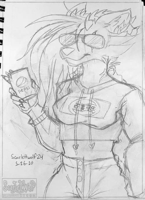 What’s your fursona’s drink of choice? ✨🕶