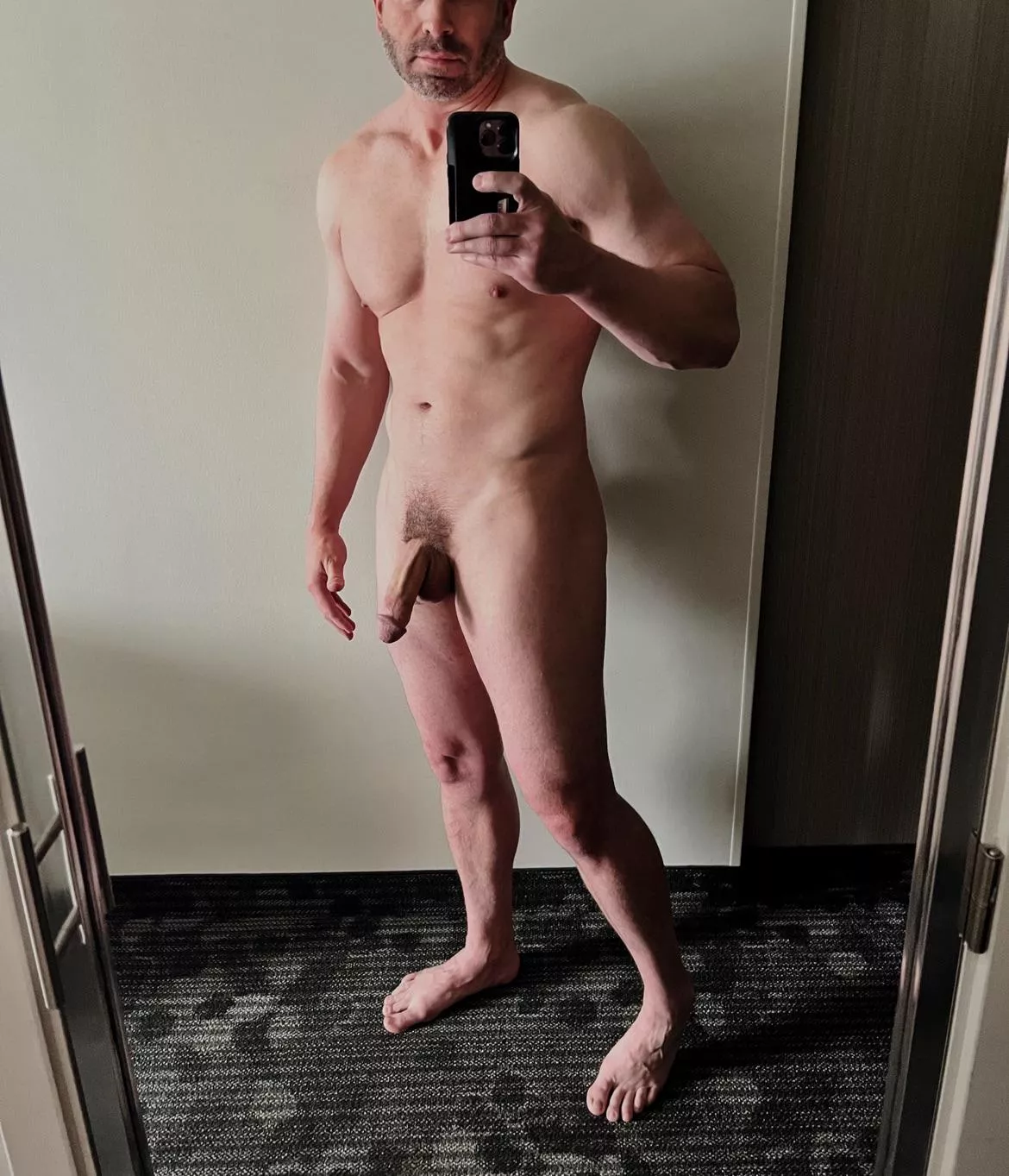 (45) Traveling for work and bored in my hotel room