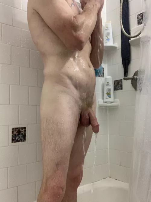 A nice hot shower to start the day!!!