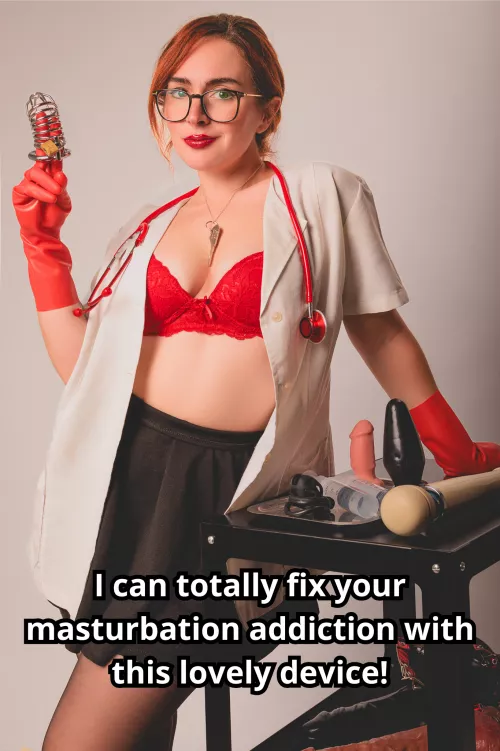 Although you'd end up being addicted to me instead! 