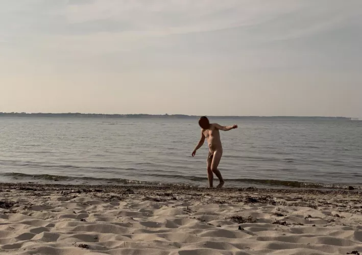 Always naked on the beach 🏖️