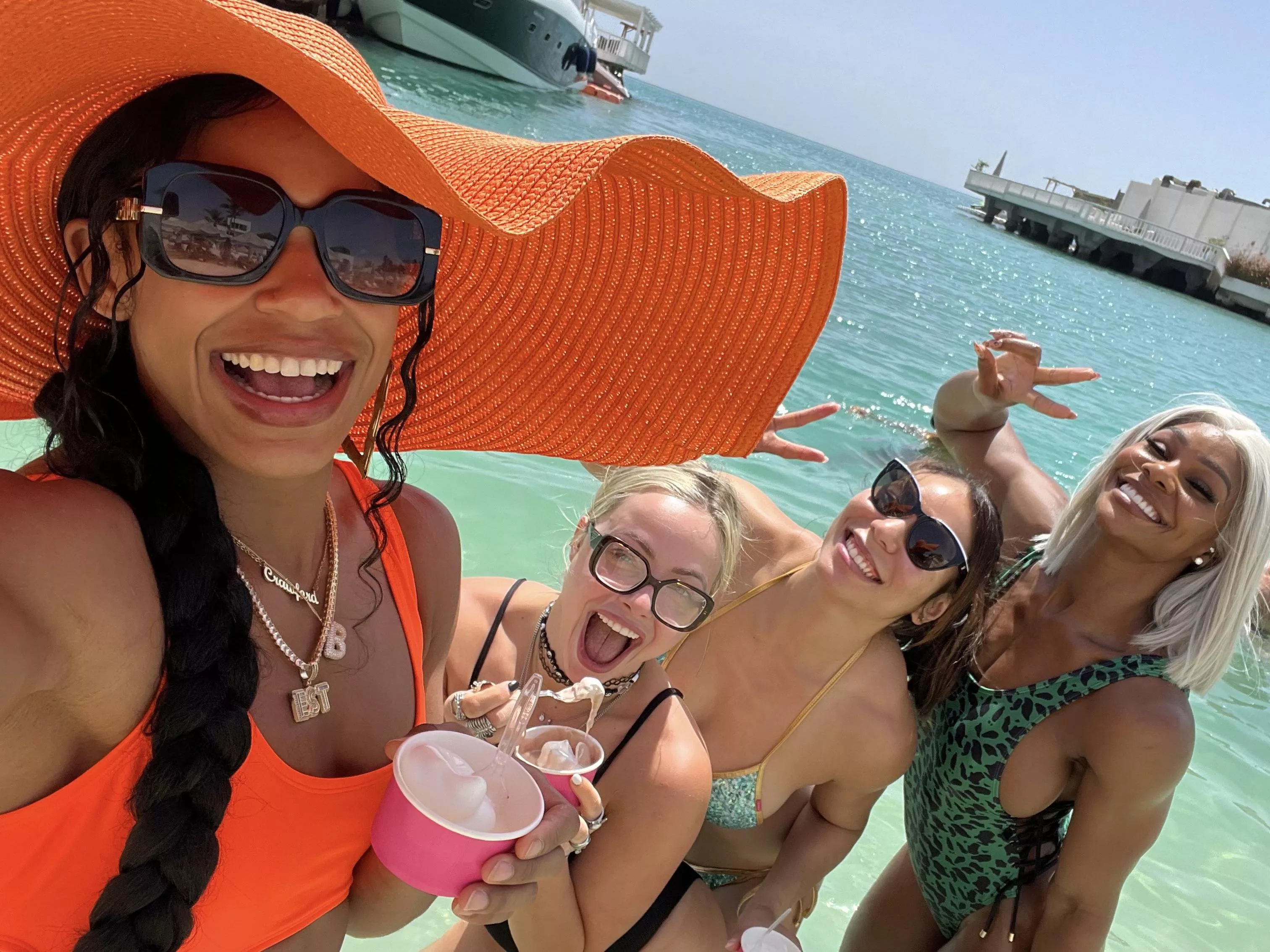 Bianca Belair, Liv Morgan, Mia Yim, and Jade Cargill