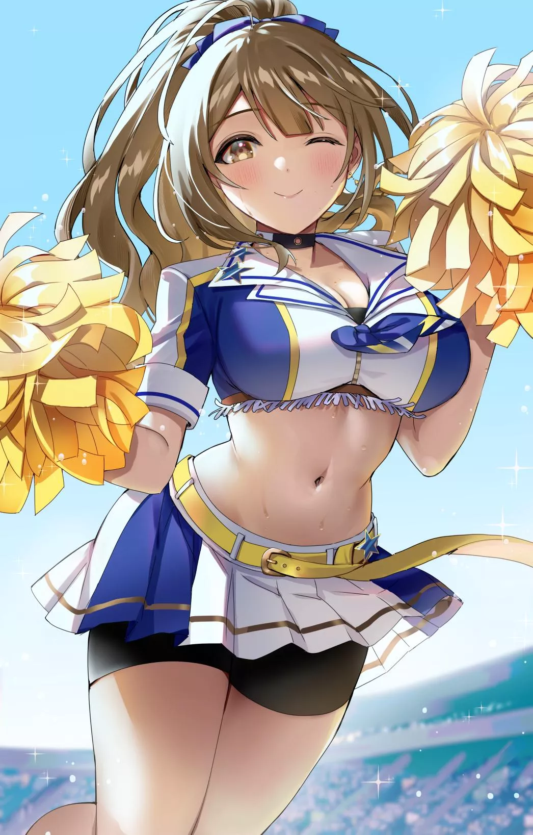 Cheerleader Chiyuki Kuwayama [Idolmaster]