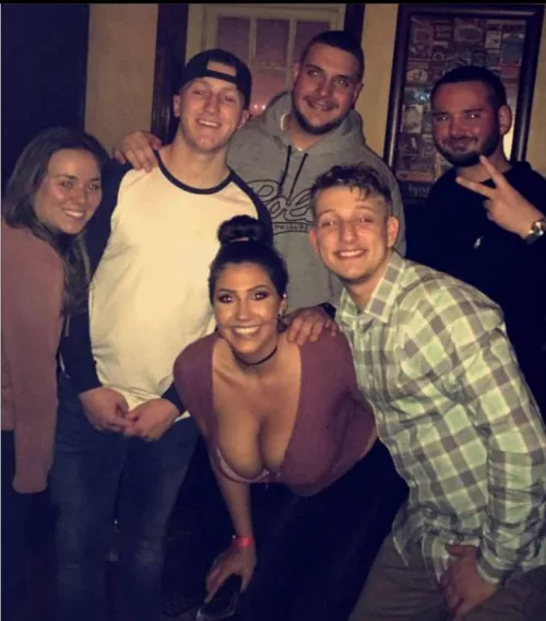 Far left has to be envious of her being center of attention