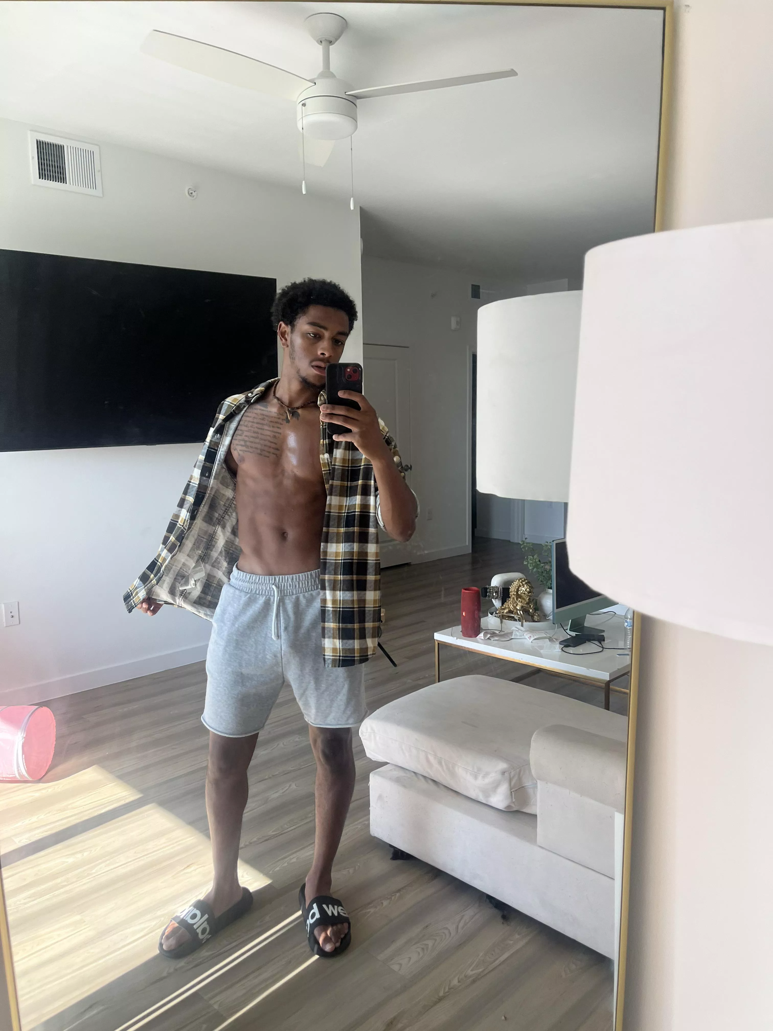 Fresh out the shower 