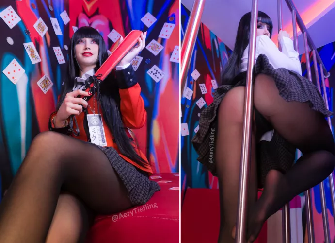 Jabami Yumeko from Kakegurui by Aery Tiefling [OC]
