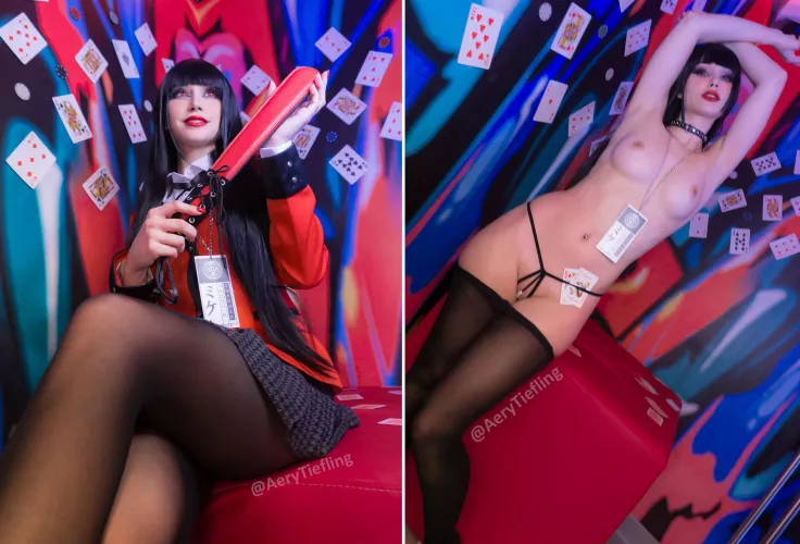 Jabami Yumeko from Kakegurui by Aery Tiefling [OC]