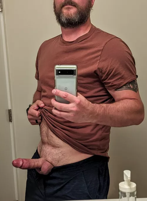 Just taking a quick break from making dinner [40]