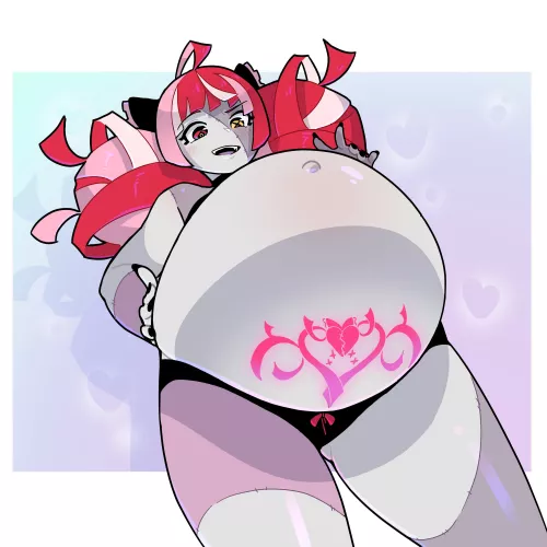 Kneel before the Ollie tum! (MorningPanda)