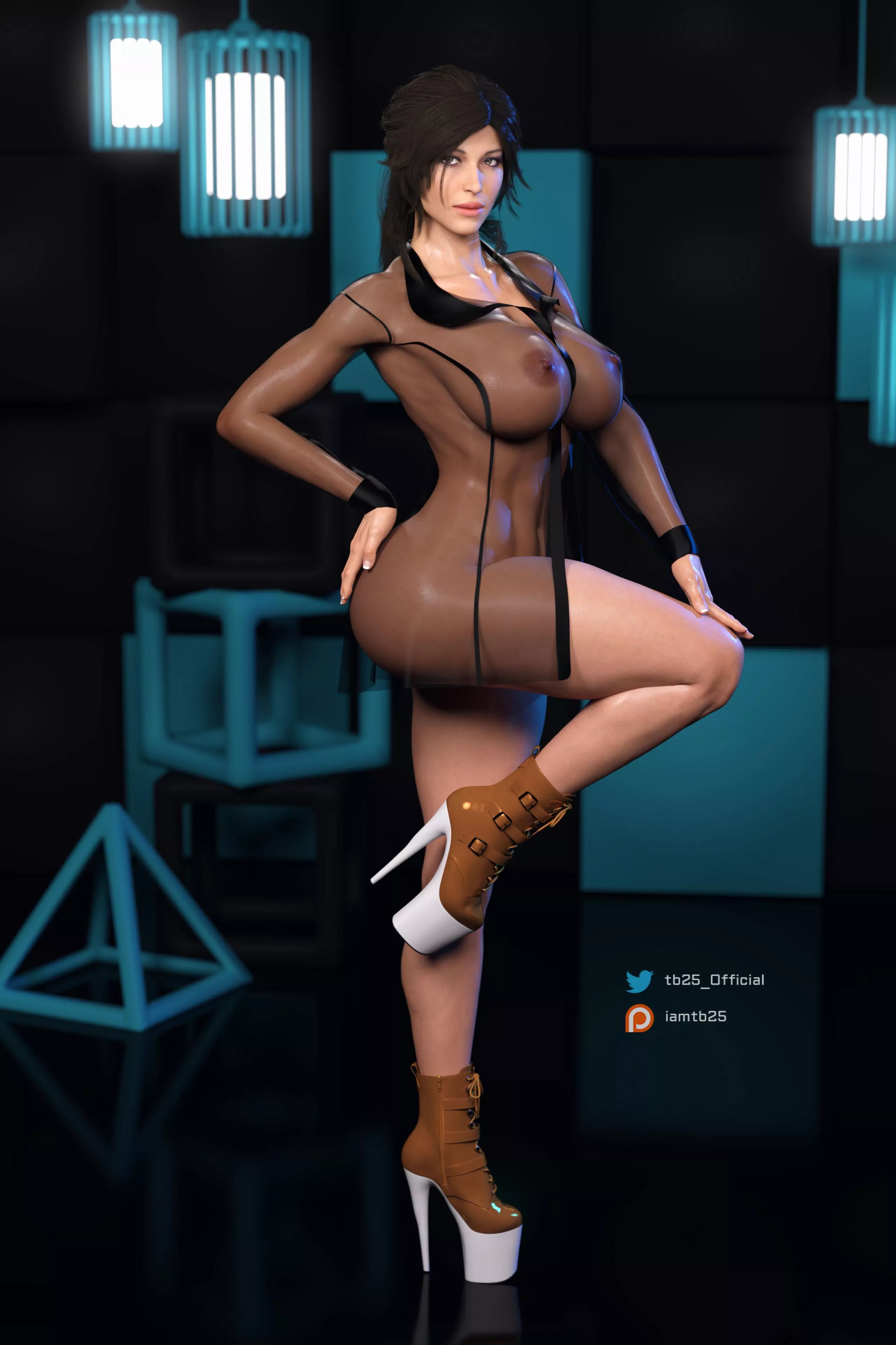 Lara Croft See-Through Dress (TB25) 