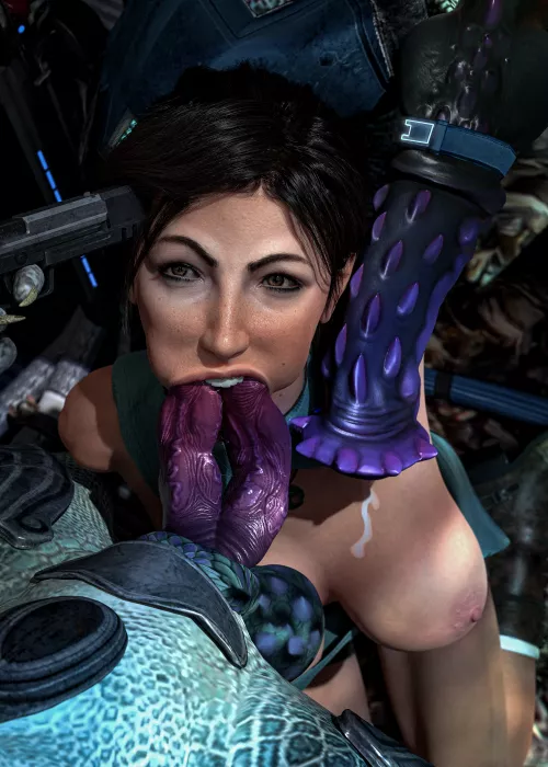 Lara takes two (Chad Rat)