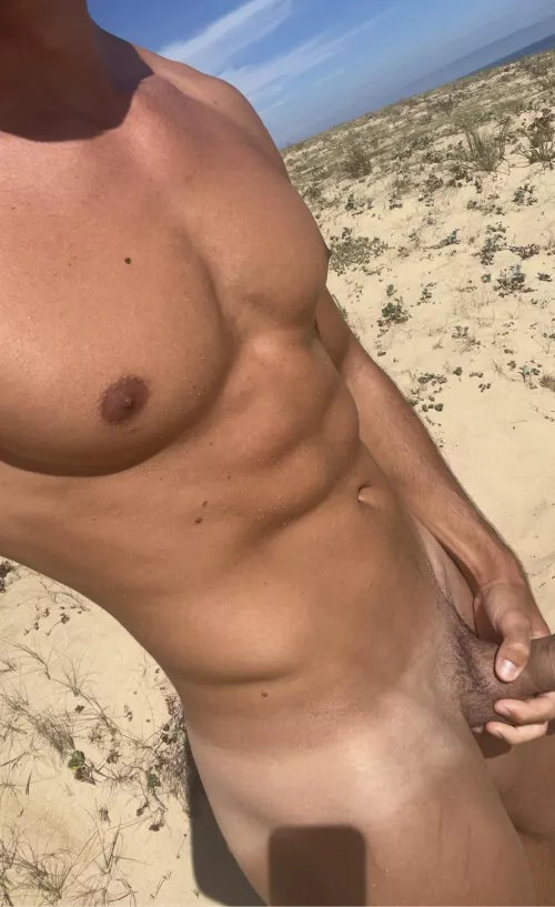 Liberty on the beach 💙