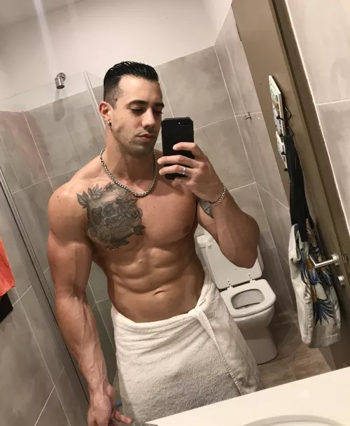 Nothing better than a good bath after a hard workout