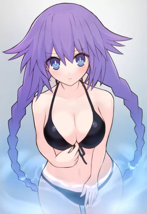 Purple Heart in a bikini