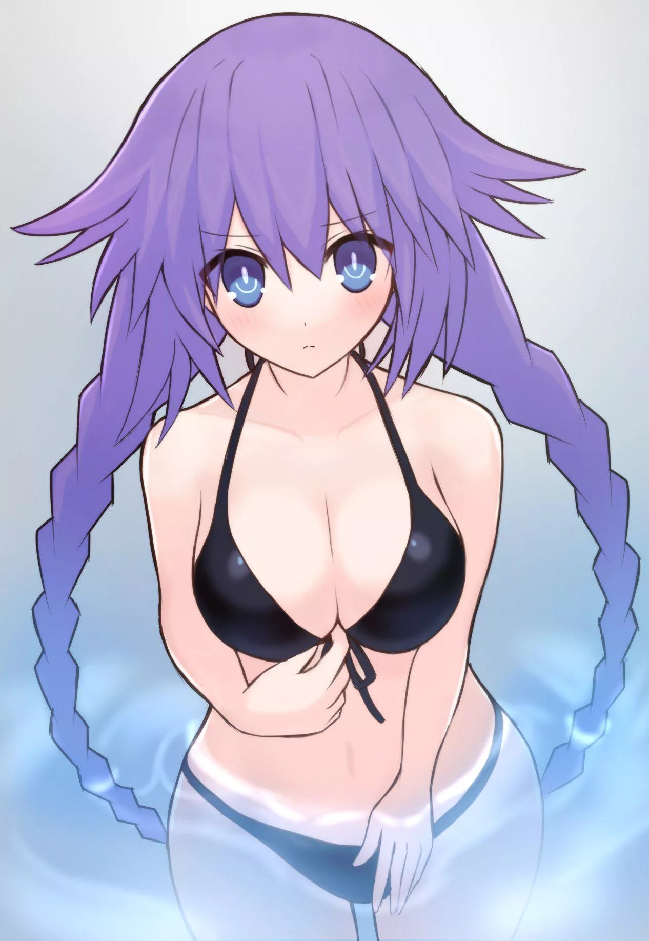 Purple Heart in a bikini