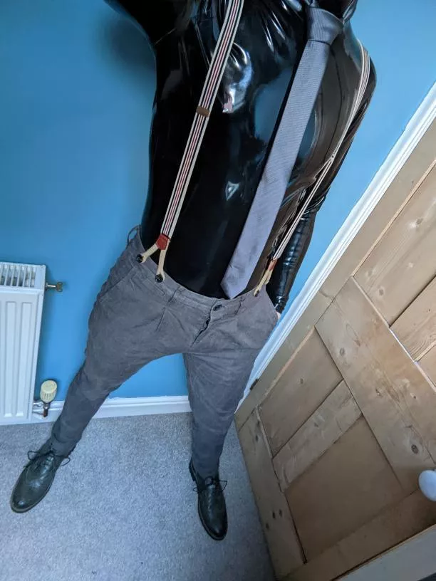 Where are we going dressed like this?