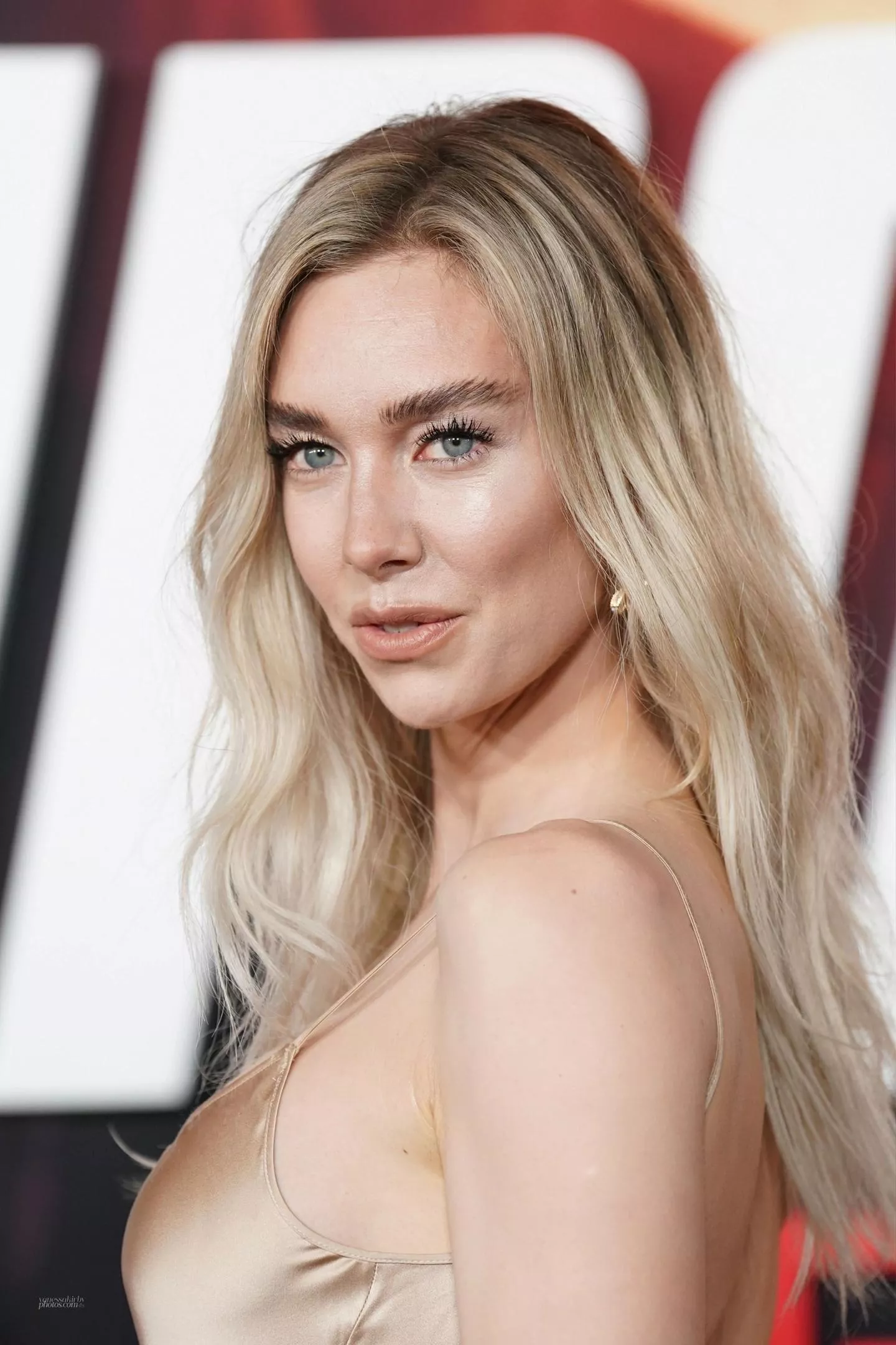 Wishing a bud would drain my throbbing cock for Vanessa Kirby.