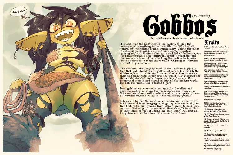 Would you play as a sexy gobbo girl in D&D?