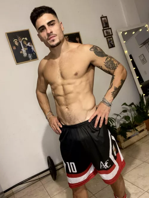 Can you handle these abs of steel?