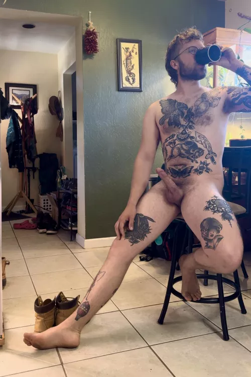 Coffee powered boner