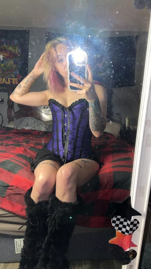(f22) boots & corset combo >>